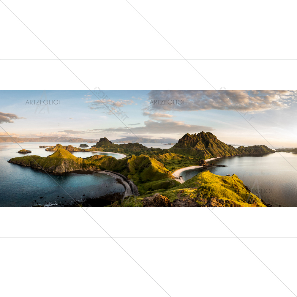 Komodo Island, Indonesia — custom-size art design 5011951
