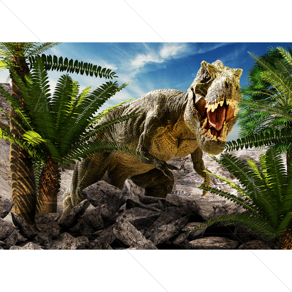 3D Dinosaur D2 — custom-size art design 5011963