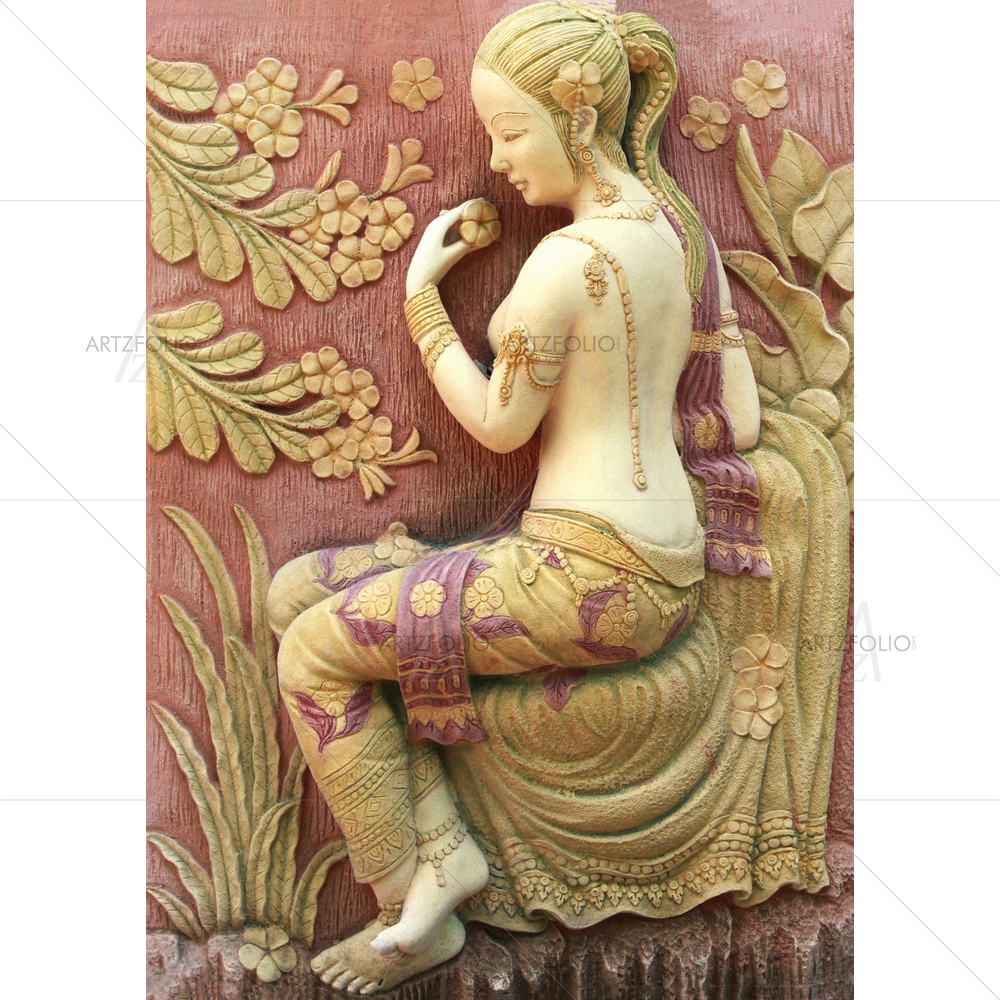 Thai Clay Art D1 — custom-size art design 5011971