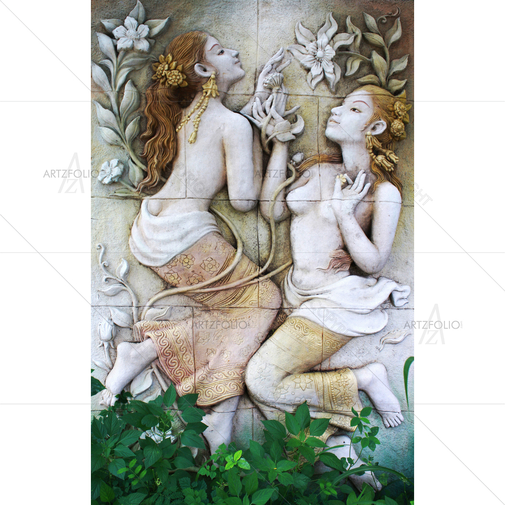 Thai Clay Art D2 — custom-size art design 5011985