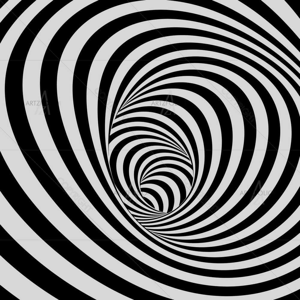3D Optical Tunnel — custom-size art design 5011988