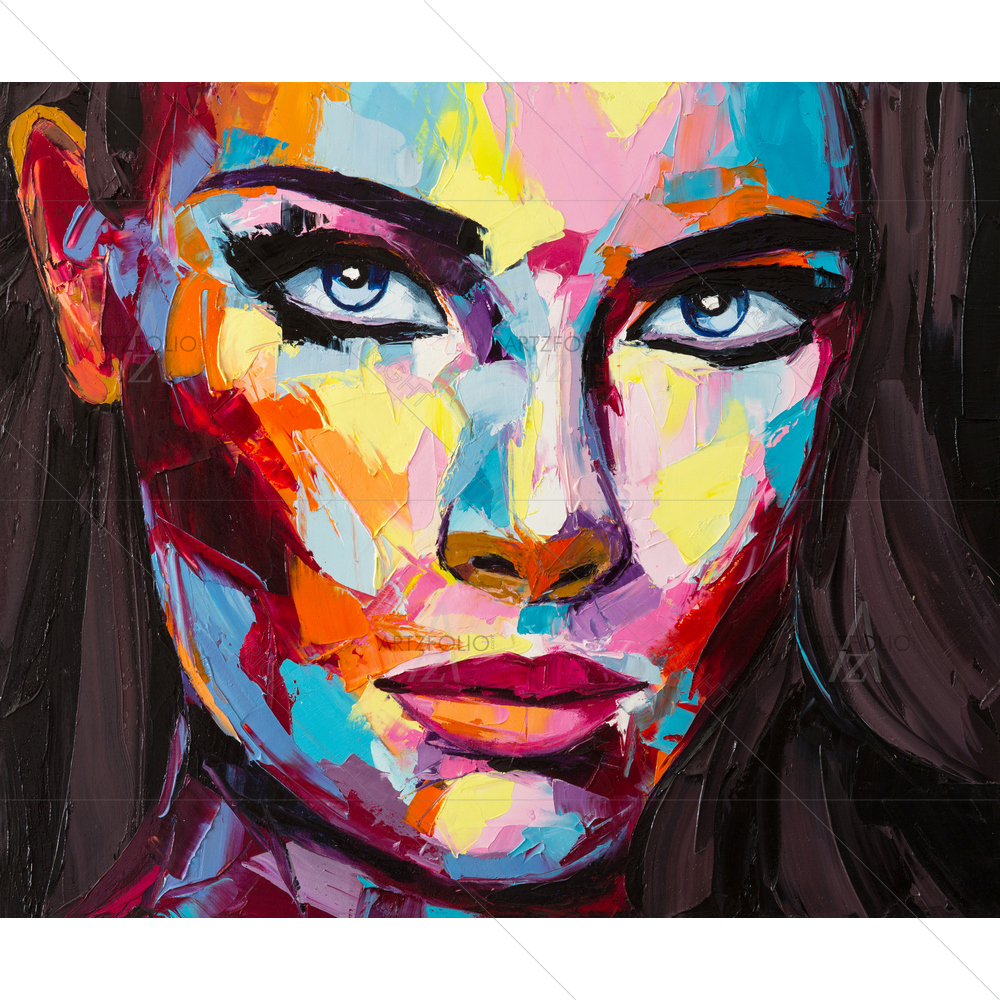 Fantasy Woman Face — custom-size art design 5012021