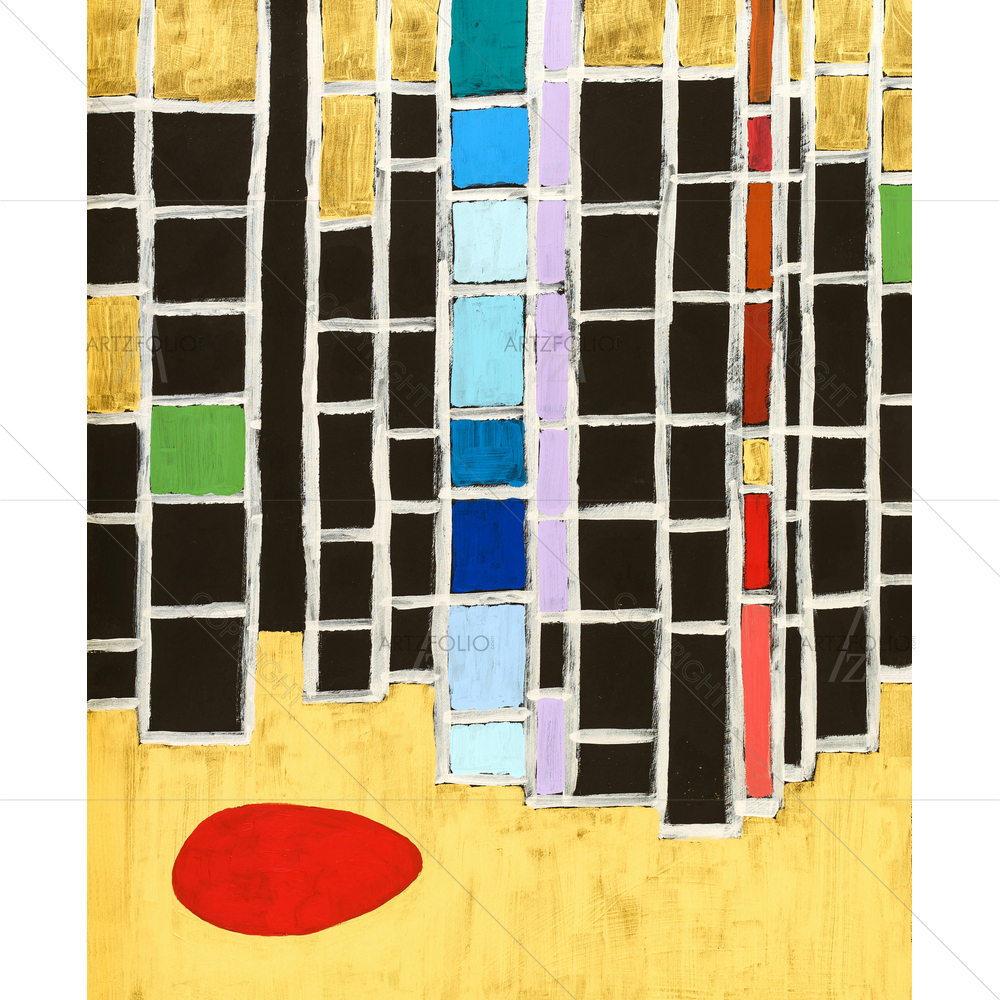 Geometric Abstraction D17 — custom-size art design 5012031