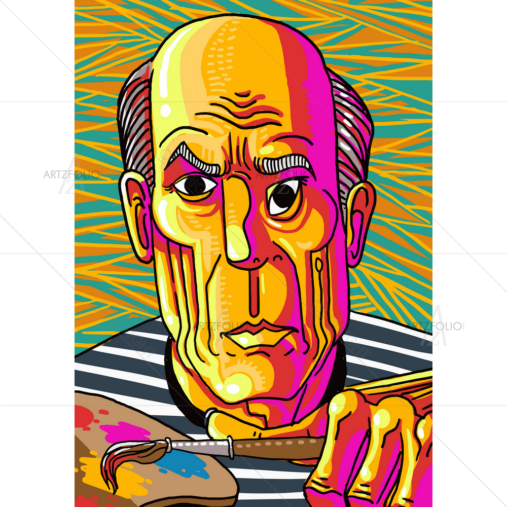 Cubism Painter — custom-size art design 5012041
