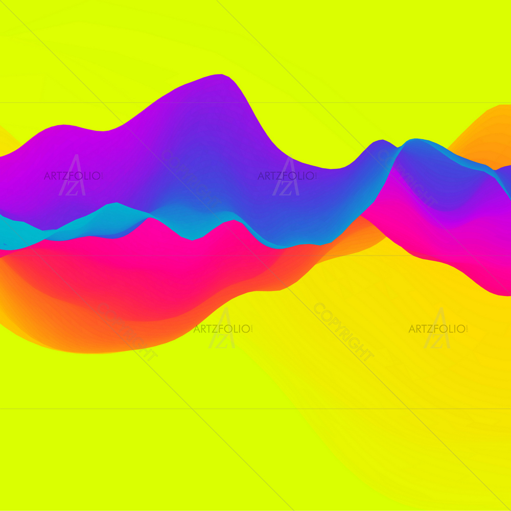 Dynamic Abstract Motion — custom-size art design 5012083