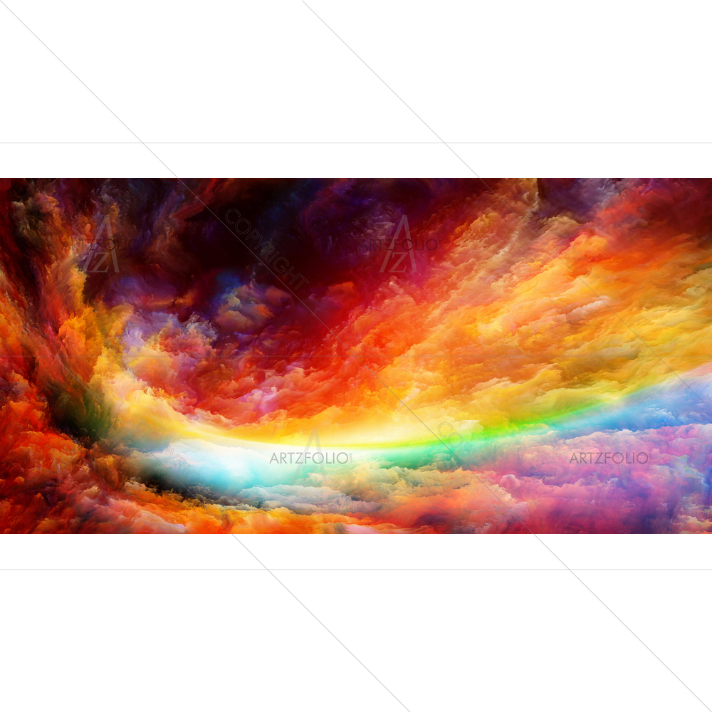 Colors Of Inner World — Devotional custom art by ArtzFolio