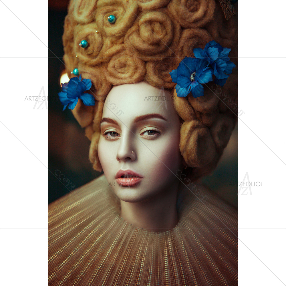 Retro Woman D7 — custom-size art design 5012139