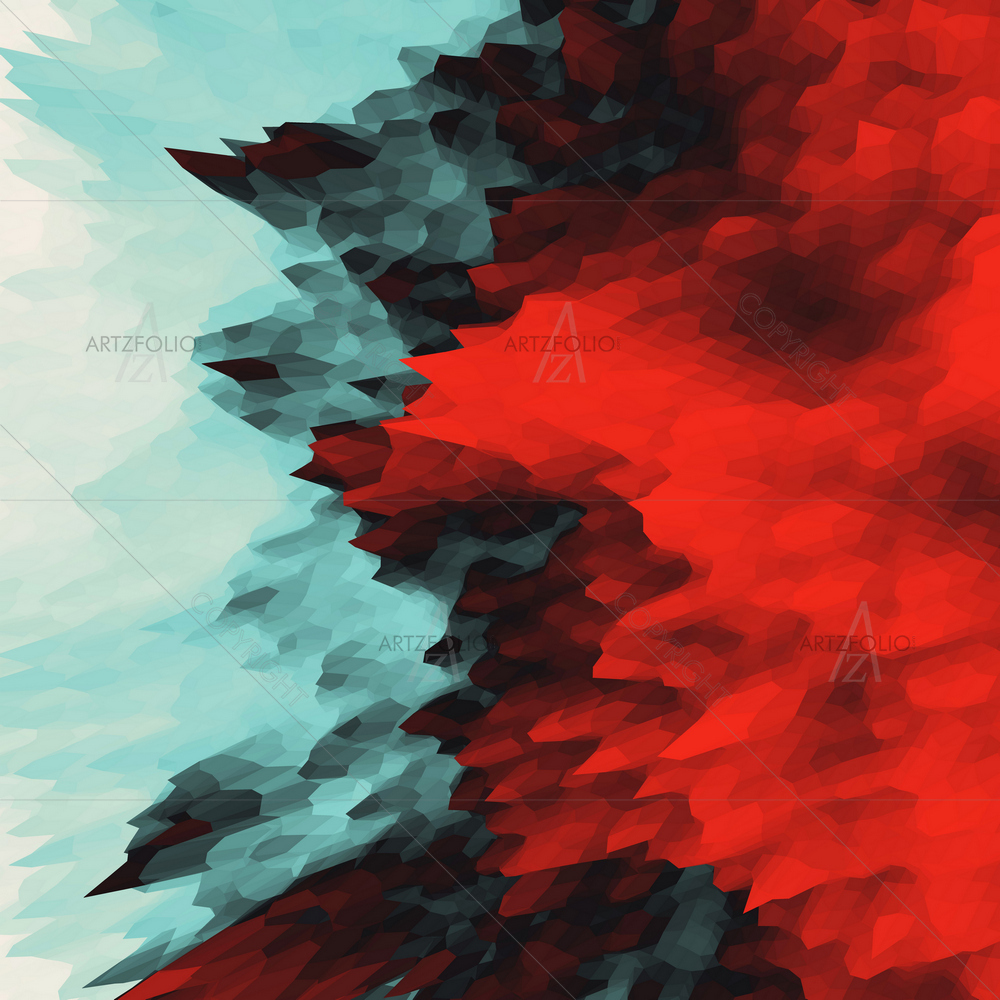 Image of Lava — Abstract custom art by ArtzFolio