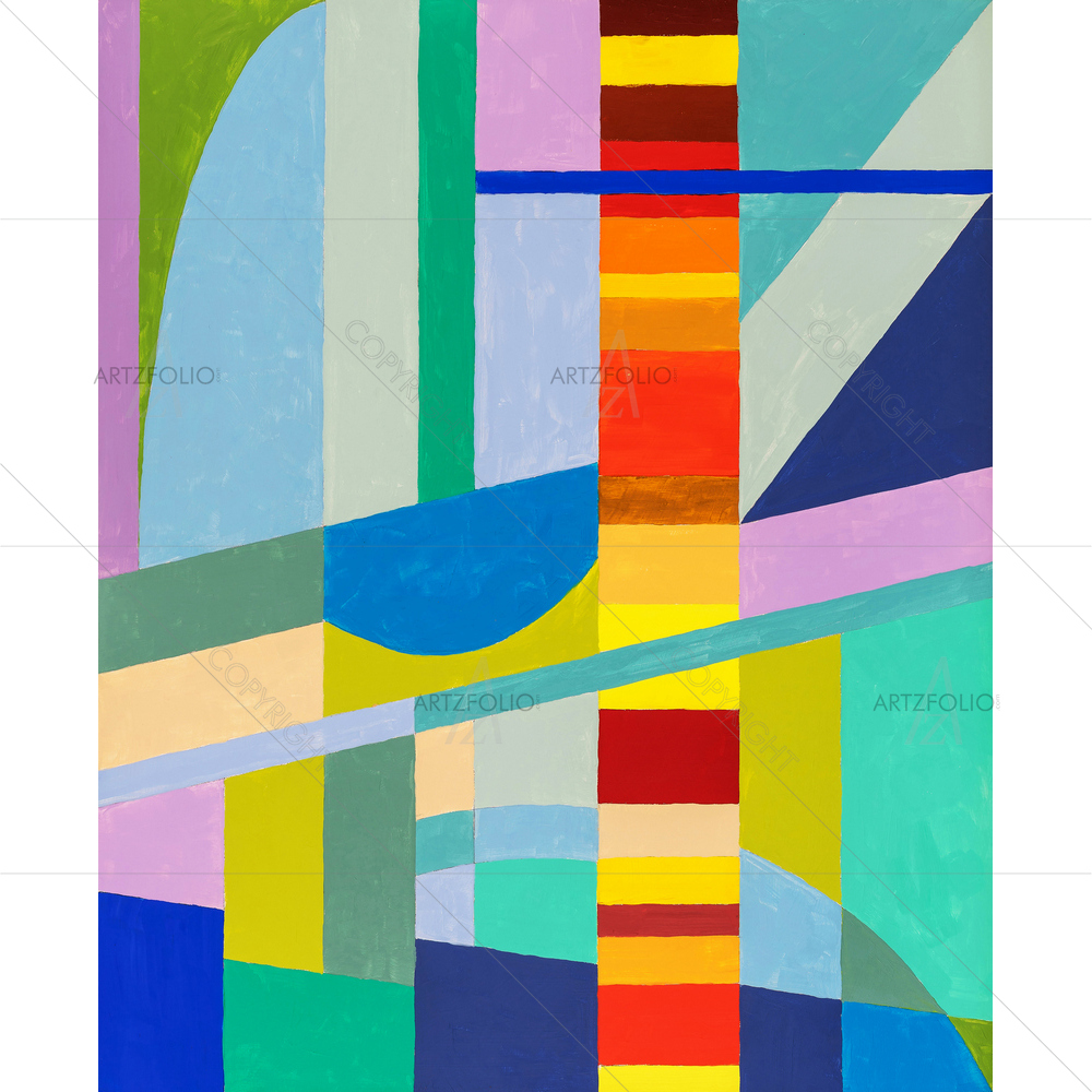 Abstract Colors D5 — custom-size art design 5012318