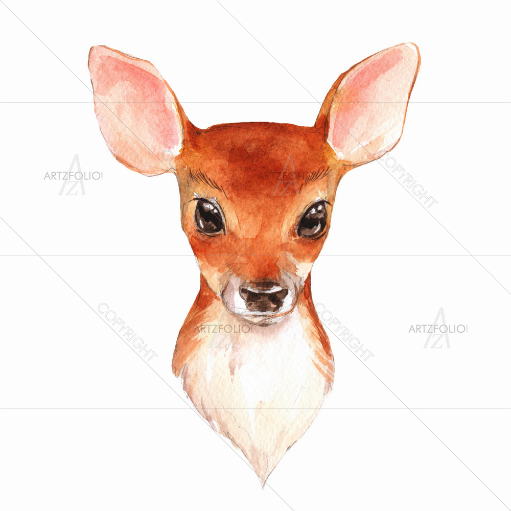 Image of Baby Deer — Animals custom art by ArtzFolio