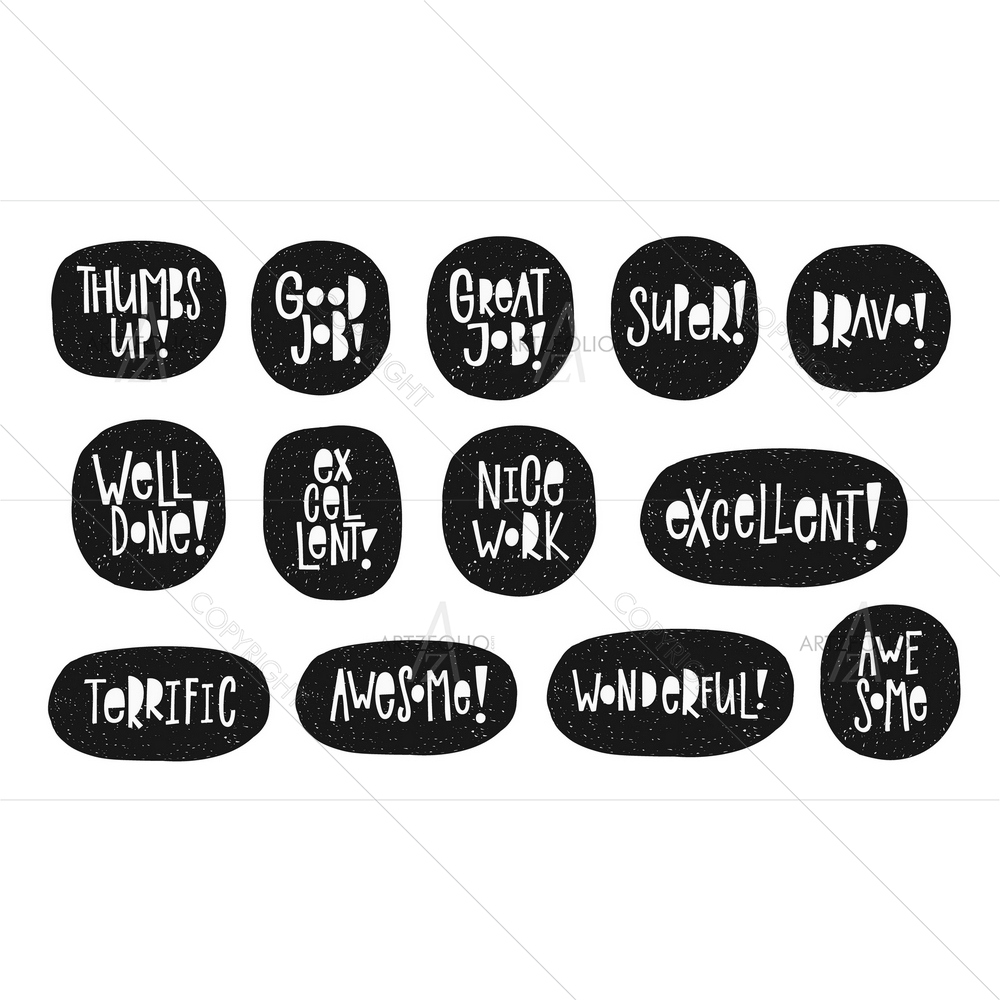 Hand Written Inspirational Elements — Baby custom art by ArtzFolio