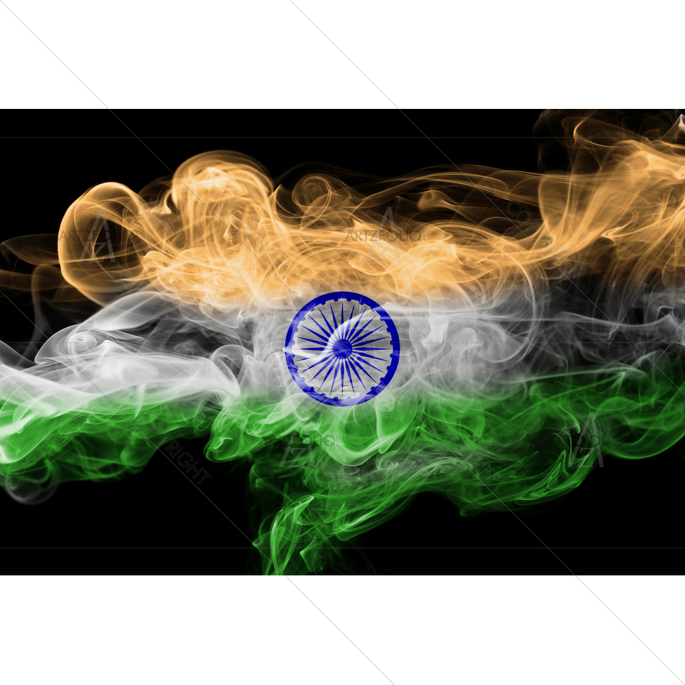 Indian Flag D3 — custom-size art design 5012361
