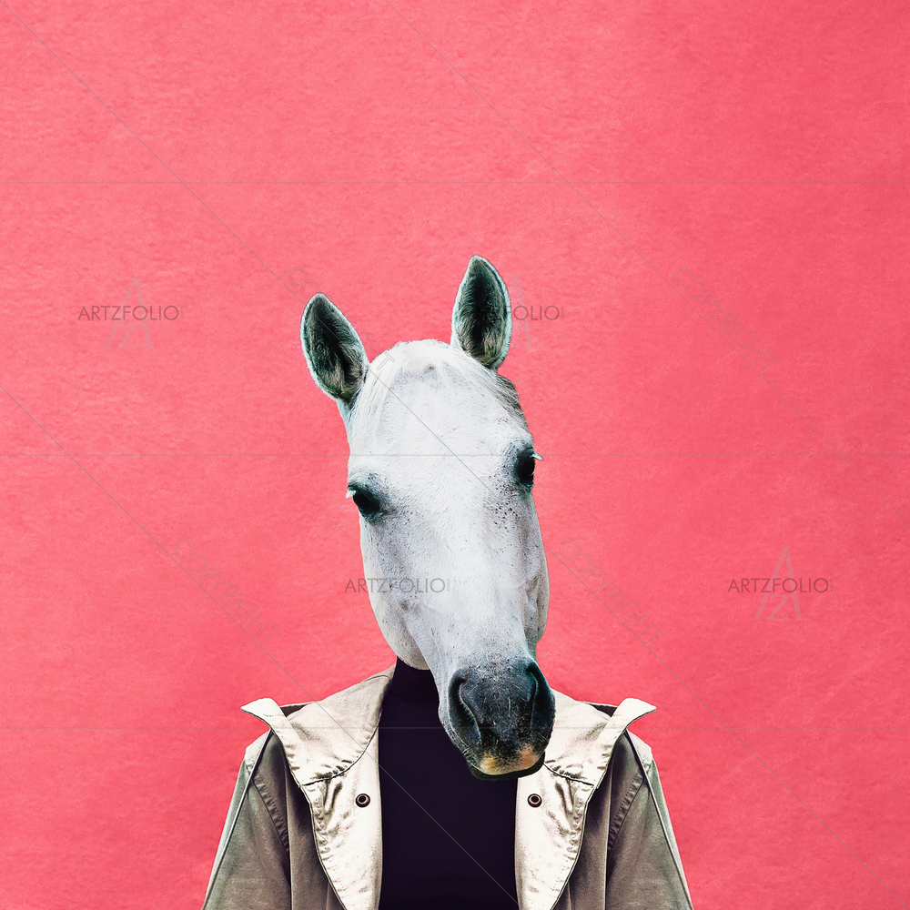 Man Horse — custom-size art design 5012472