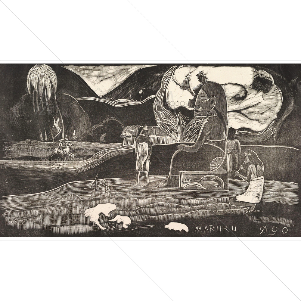 Maruru, Paul Gauguin, 1893-94 — custom-size art design 5012502