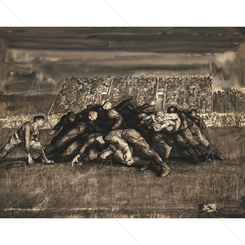 Animal with Six Legs, George Bellows, 1918 — custom-size art design 5012509