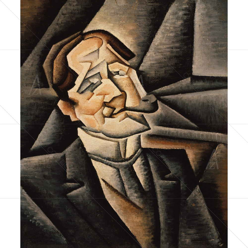 Juan Legua, Juan Gris, 1911 — Cubism custom art by ArtzFolio