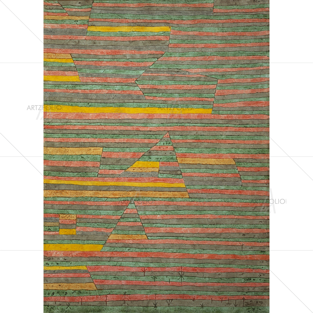 Monuments at G., Paul Klee, 1929 — custom-size art design 5012523