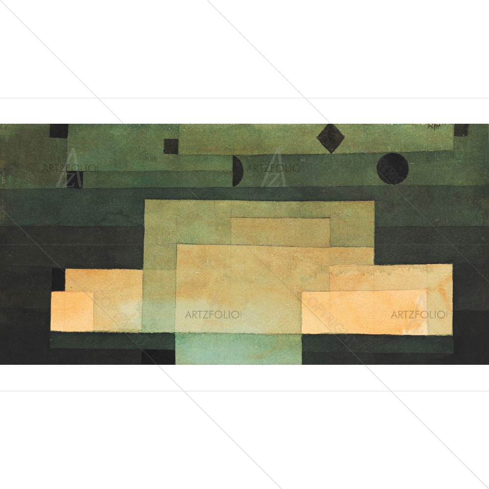 The Firmament, Paul Klee, 1922 — custom-size art design 5012526