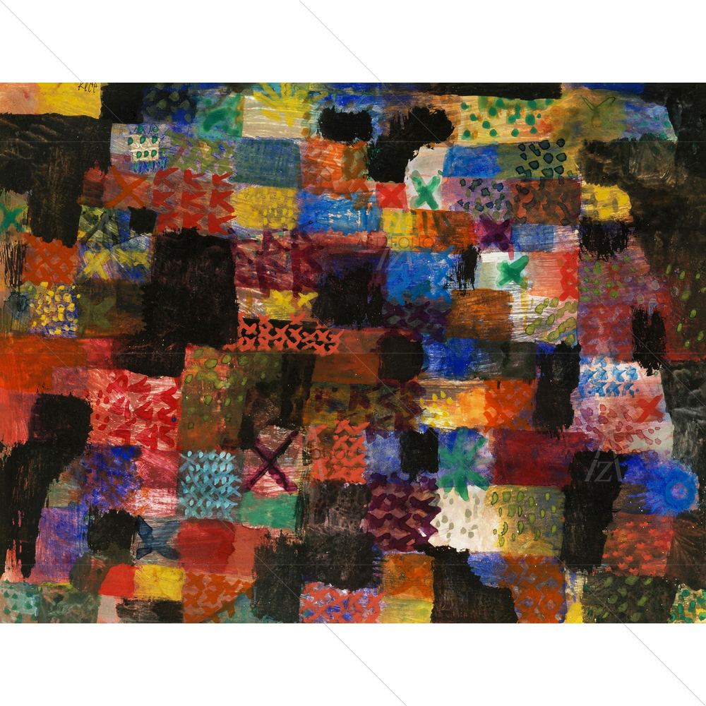 Deep Pathos, Paul Klee, 1915 — custom-size art design 5012530