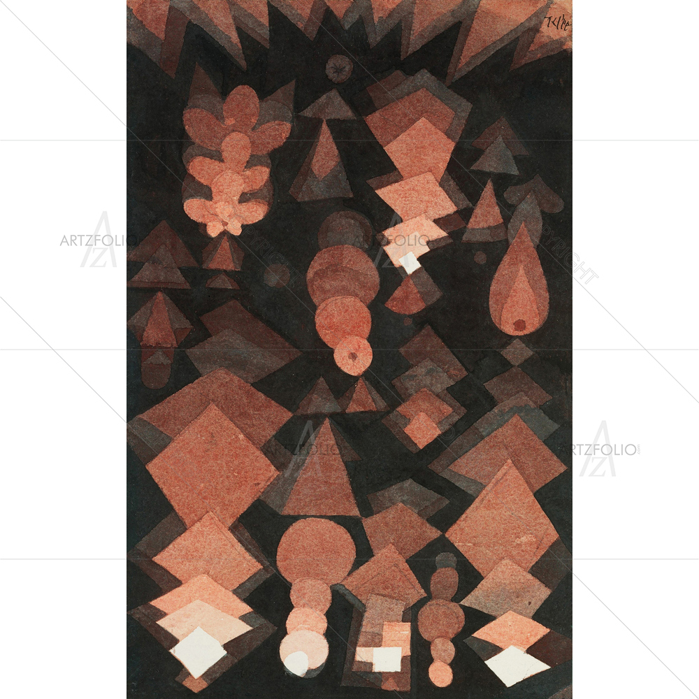 Suspended Fruit, Paul Klee, 1921 — custom-size art design 5012534
