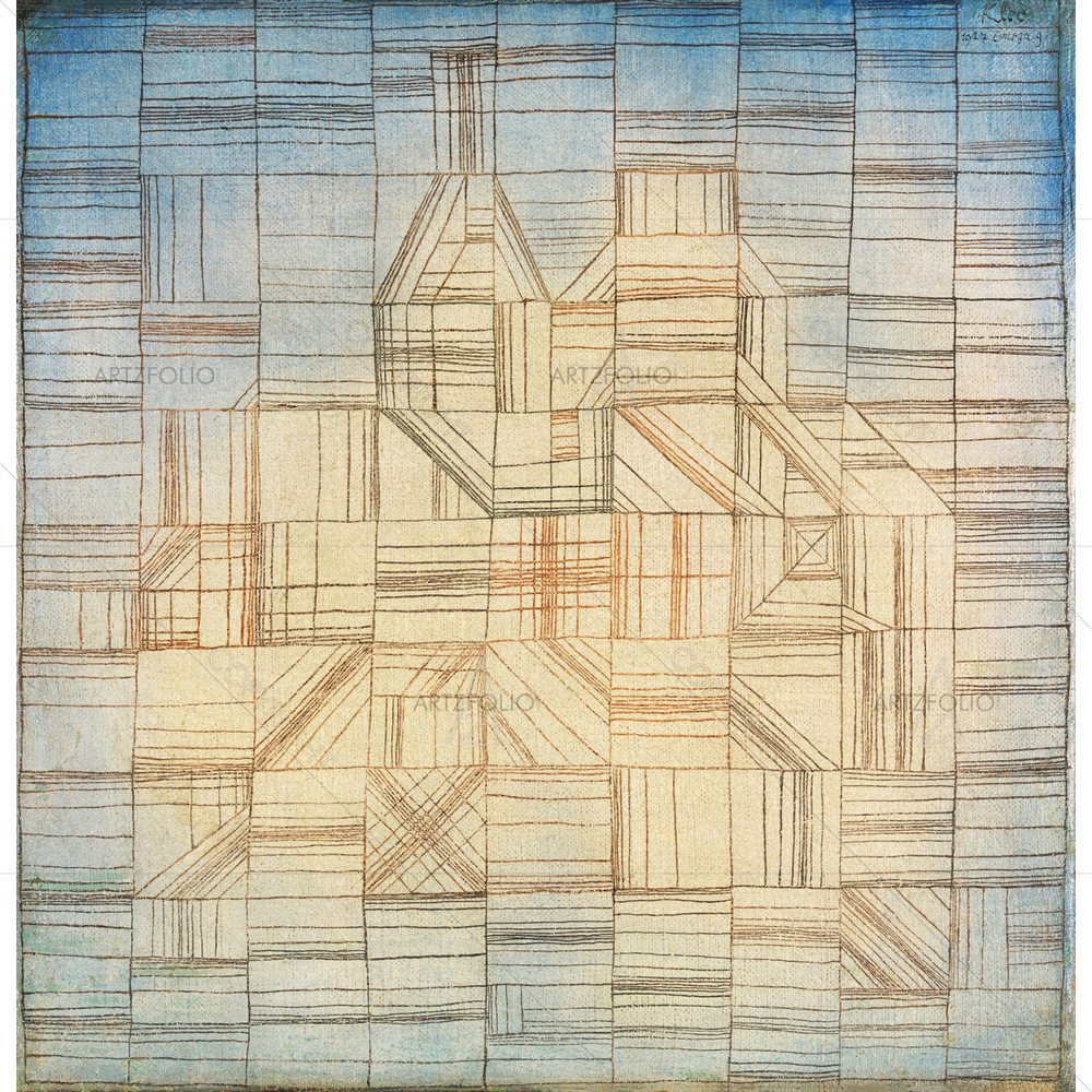 Variations, Paul Klee, 1926 — Cubism custom art by ArtzFolio