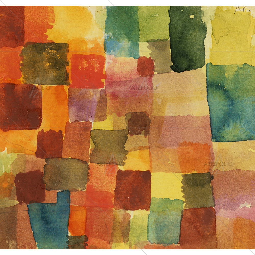 Untitled, Paul Klee, 1914 — Cubism custom art by ArtzFolio