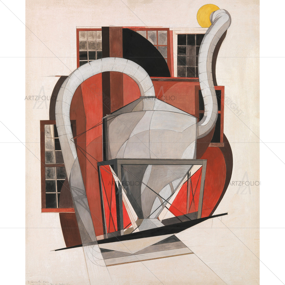 Machinery, Charles Demuth, 1920 — custom-size art design 5012545