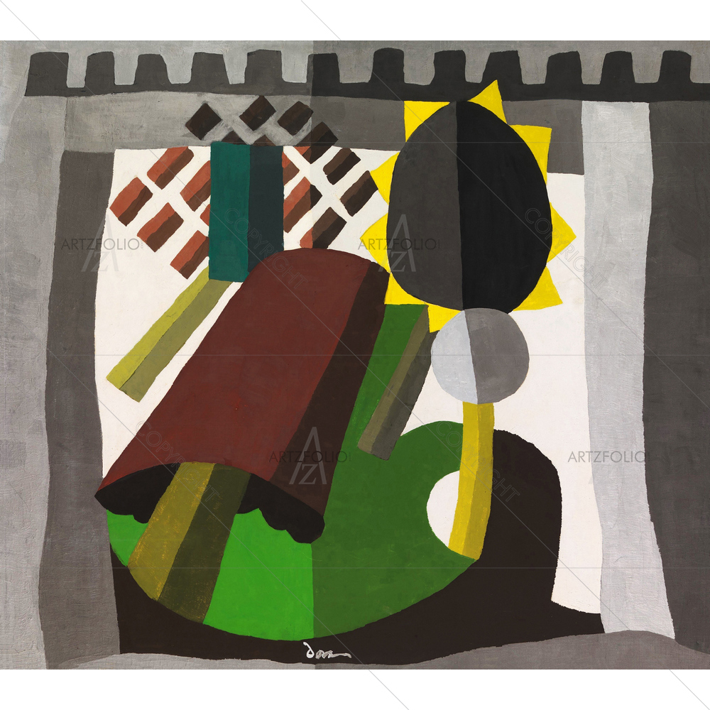 The Inn, Arthur Dove, 1942 — Abstract custom art by ArtzFolio
