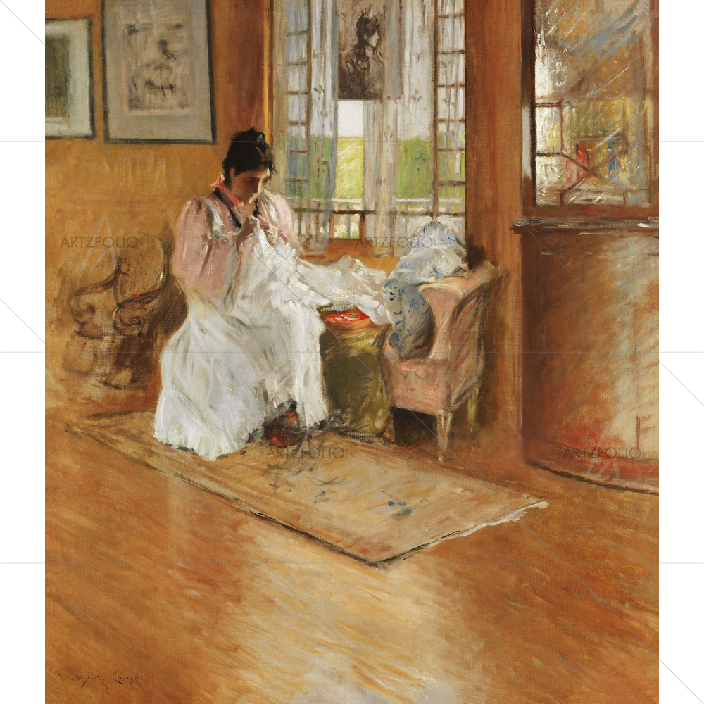 For the Little One, William Merritt Chase, 1896 — Adult custom art by ArtzFolio