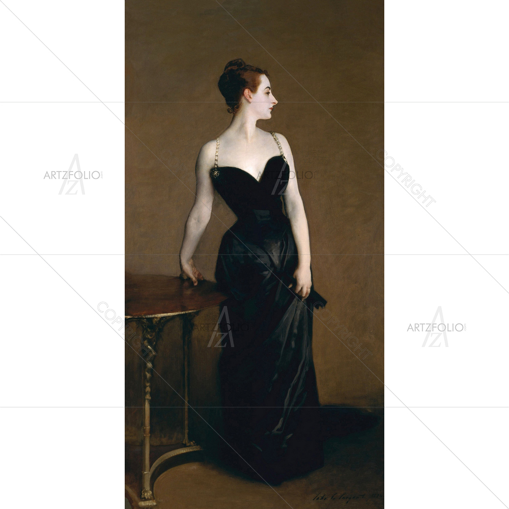 Madame X, John Singer Sargent, 1883-84 — custom-size art design 5012571