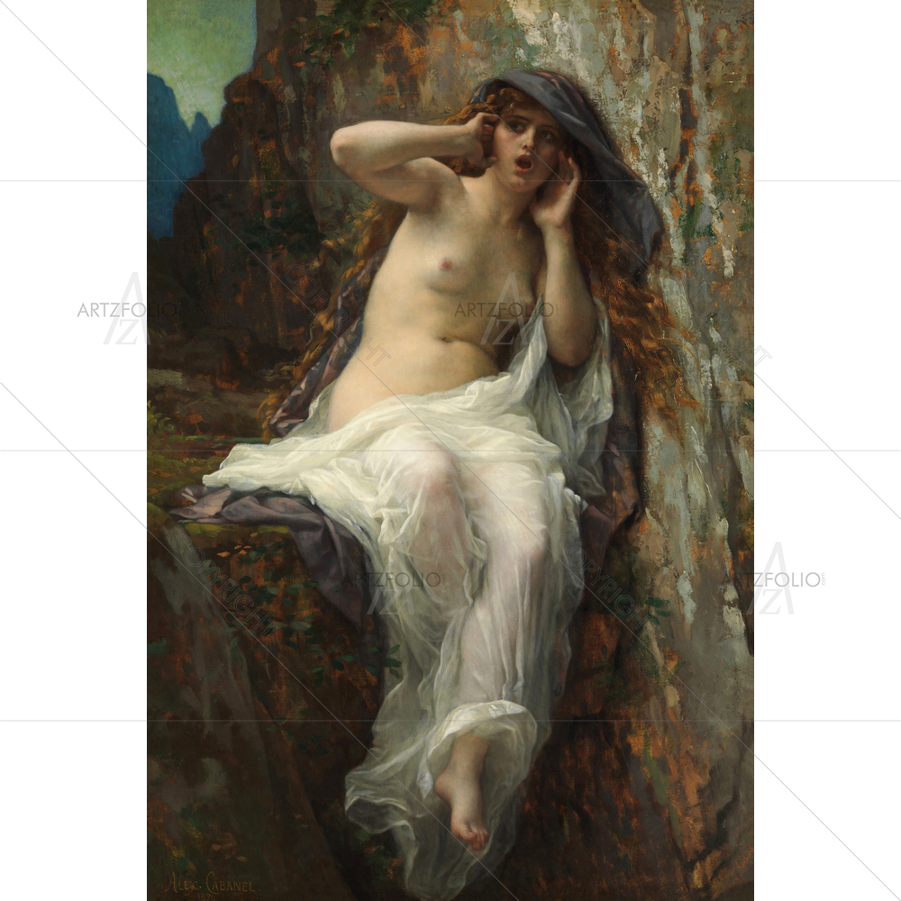 Echo, Alexandre Cabanel, 1874 — custom-size art design 5012581