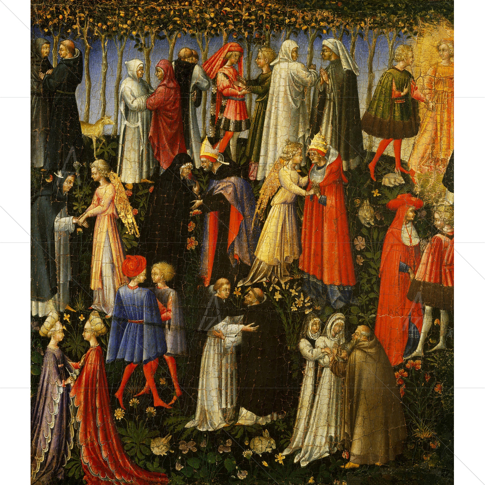 Paradise, Giovanni Di Paolo, 1445 — custom-size art design 5012644