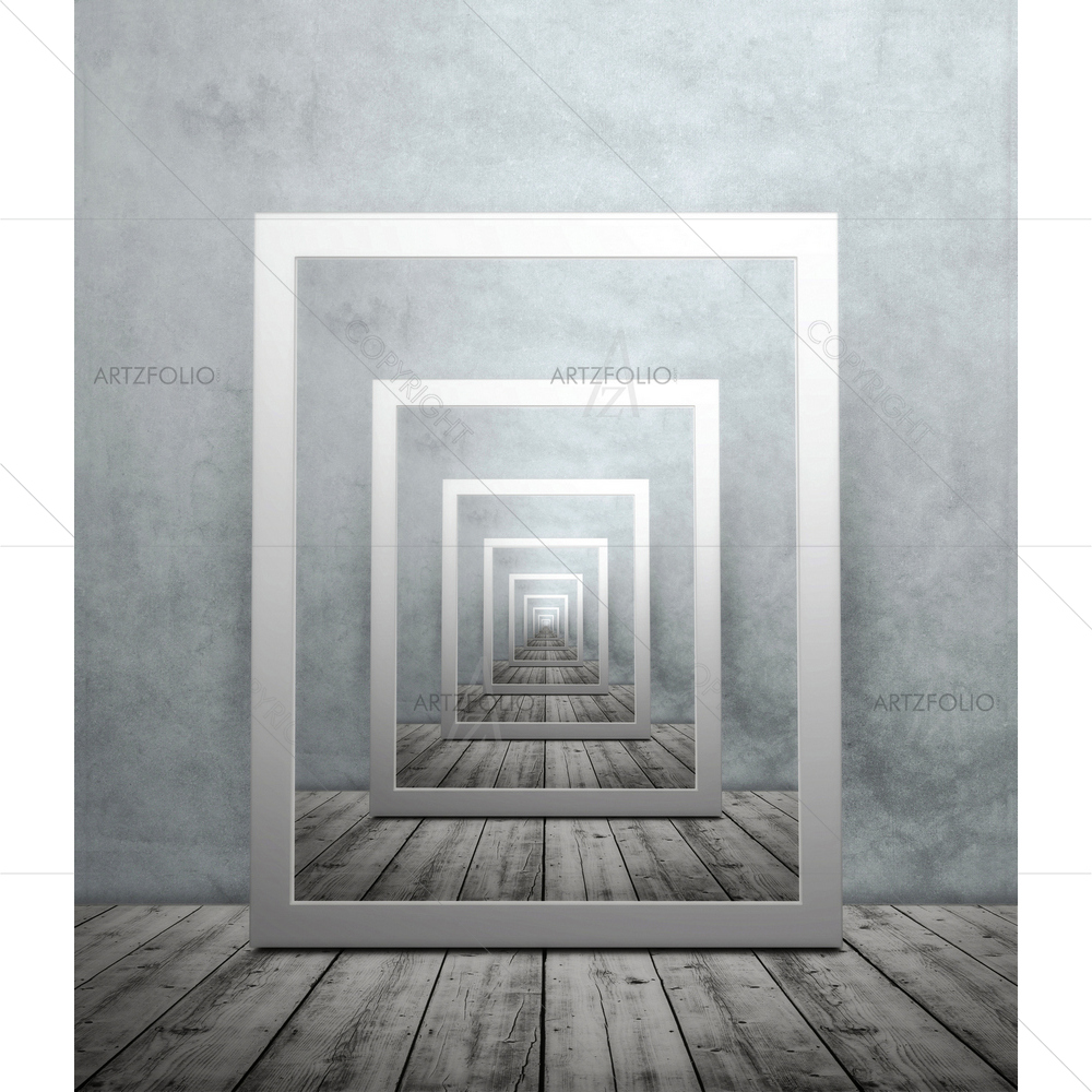 Repeating Image of Frame in Room — custom-size art design 5012676