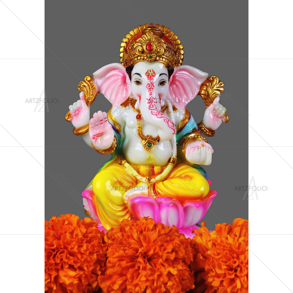 Hindu God Ganesha D28 — custom-size art design 5012683
