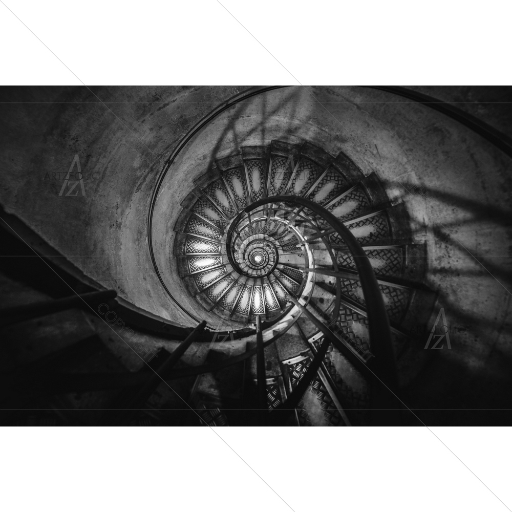 Spiral Staircase in Grad De Triomphe — custom-size art design 5012689