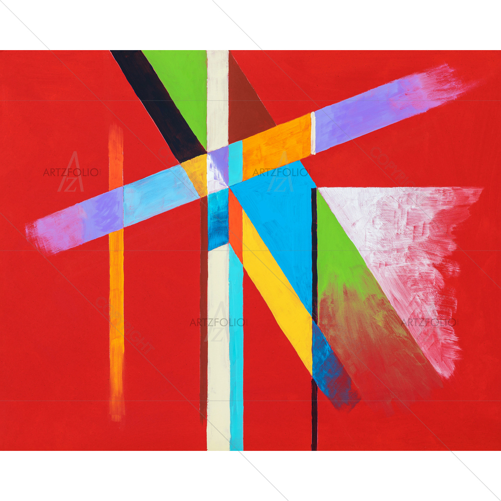 Geometric Abstraction D18 — Abstract custom art by ArtzFolio