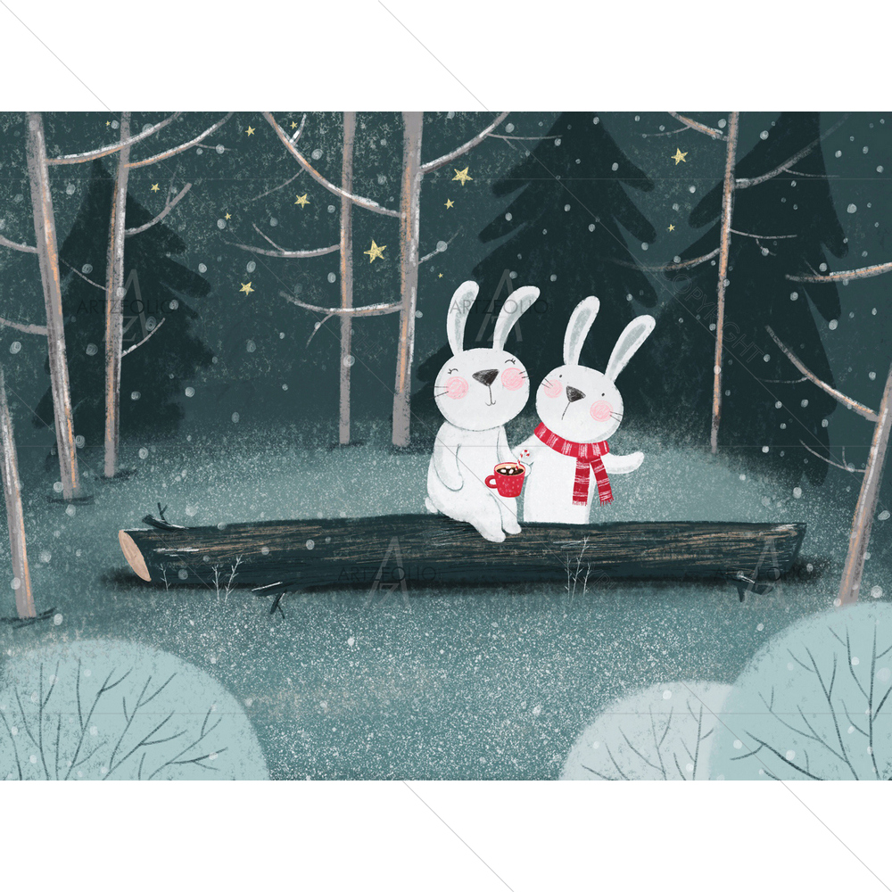 Merry Christmas and Happy New Year D1 — custom-size art design 5012810