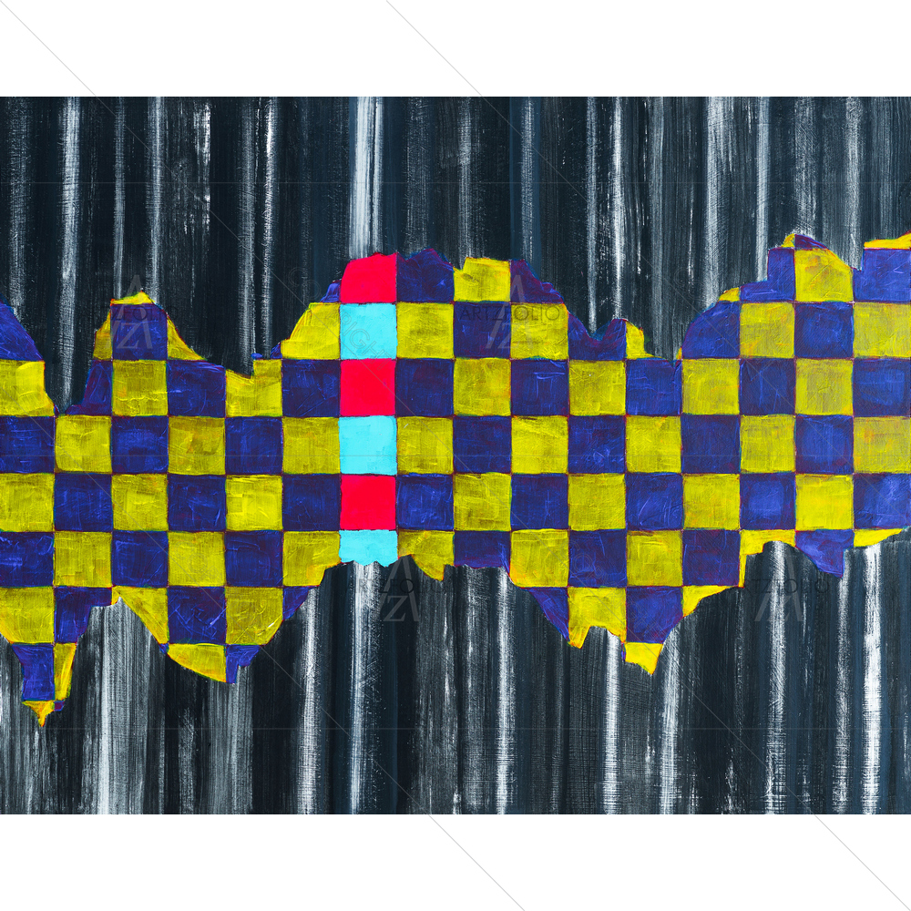 Tiled Strips — custom-size art design 5012815
