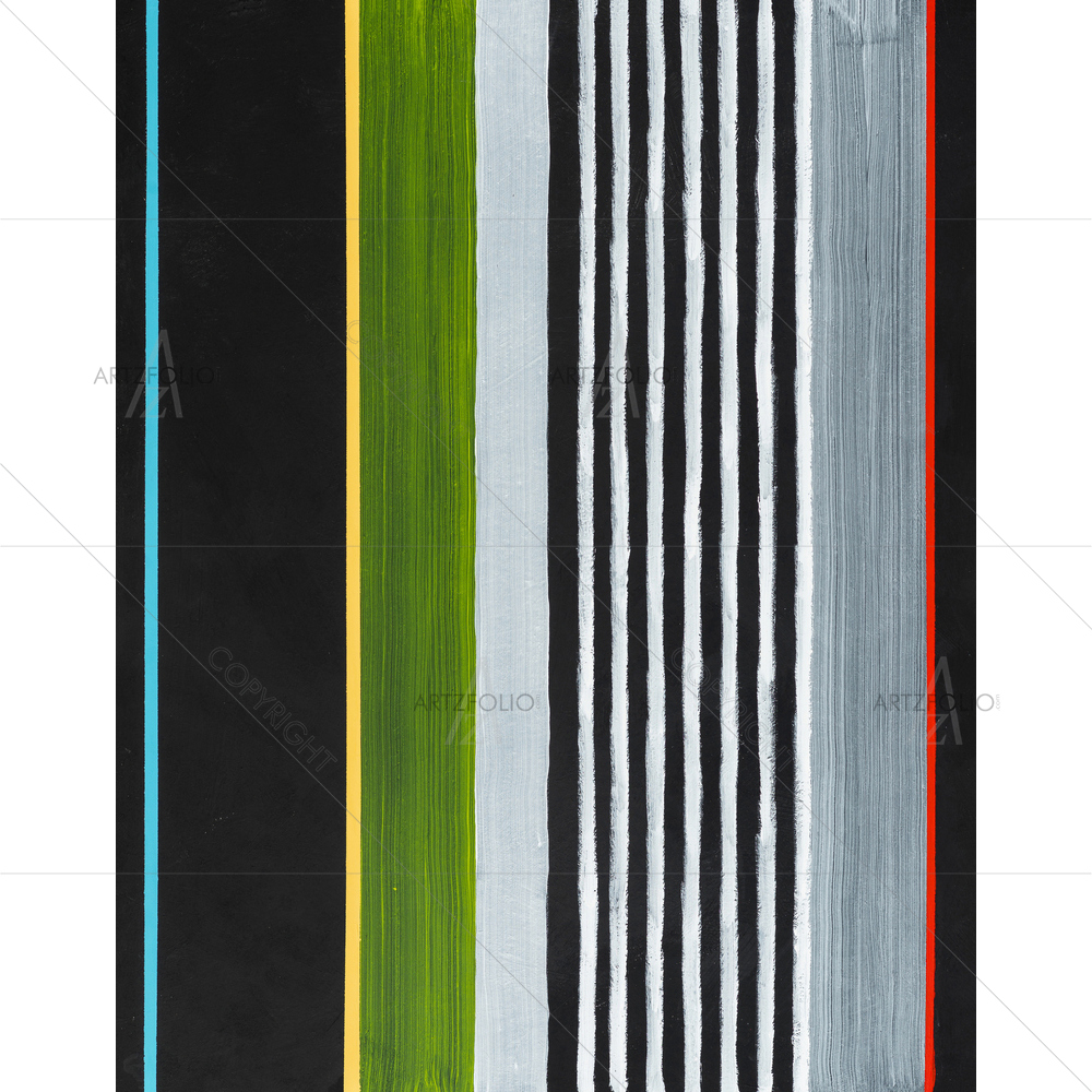 Colorful Stripes D1 — custom-size art design 5012816