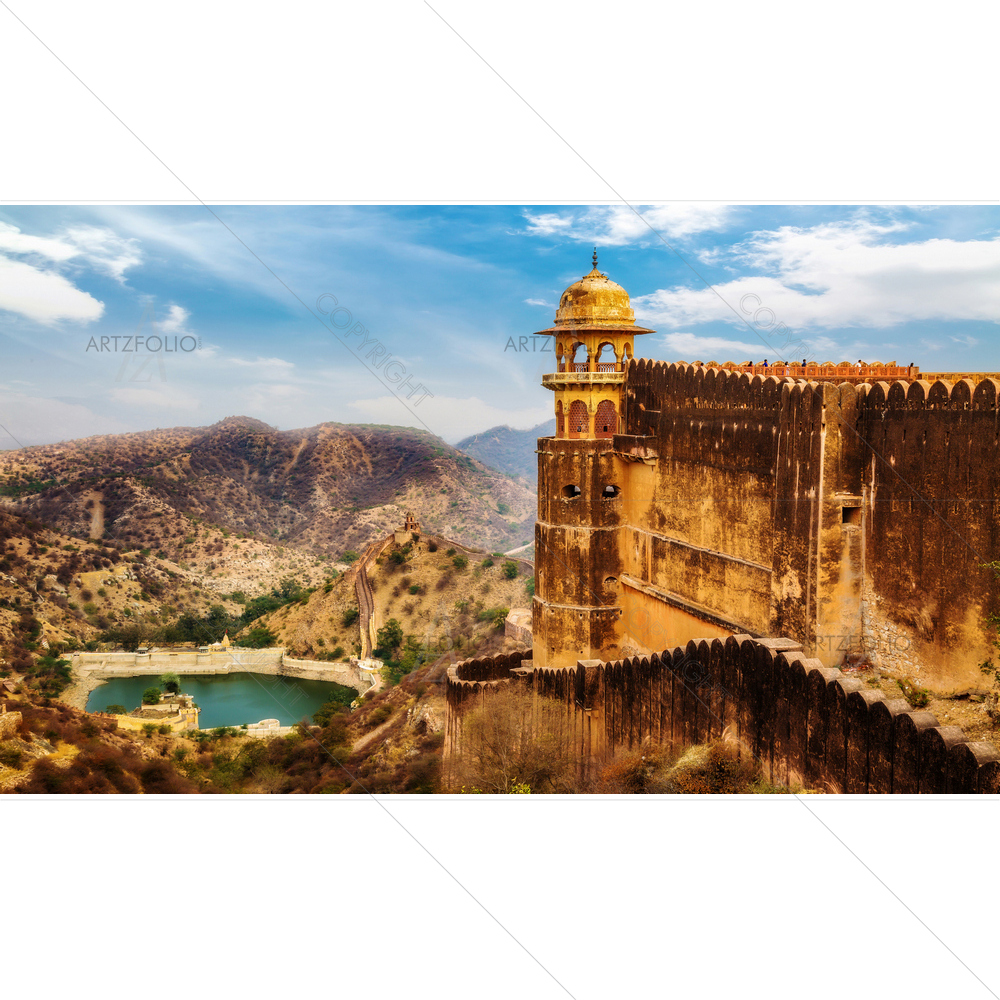 Jaigarh Fort, Jaipur, Rajasthan — custom-size art design 5012847
