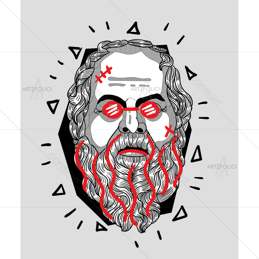 Modern Socrates — custom-size art design 5012862