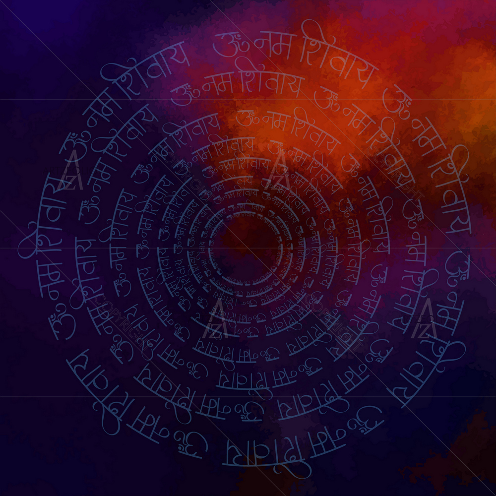 Hindu Festival Shivaratri D4 — Devotional custom art by ArtzFolio