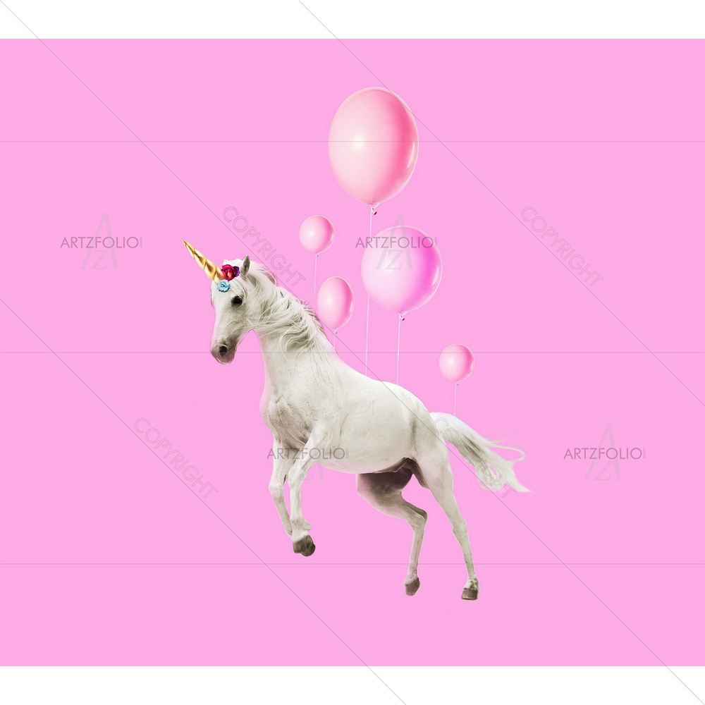 Contemporary Unicorn — custom-size art design 5012914