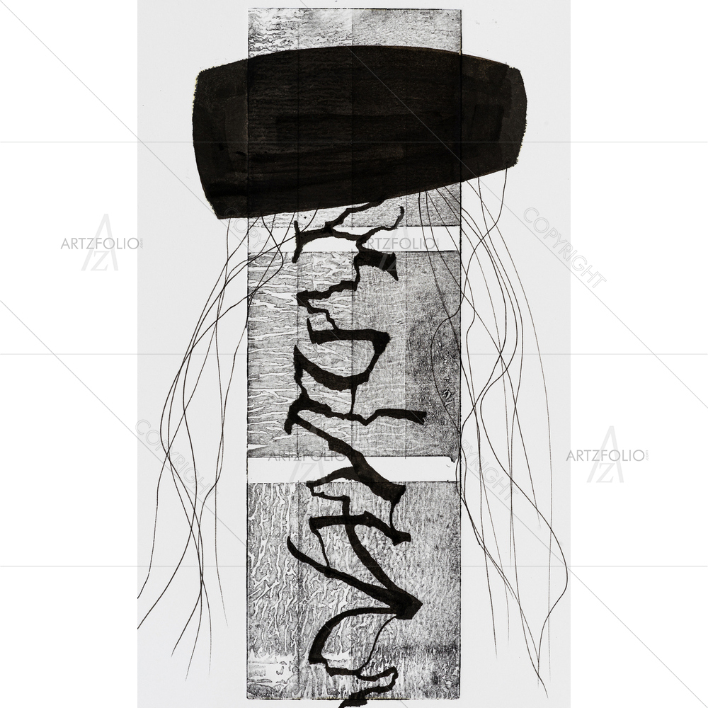Calligraphic Abstract — Abstract custom art by ArtzFolio