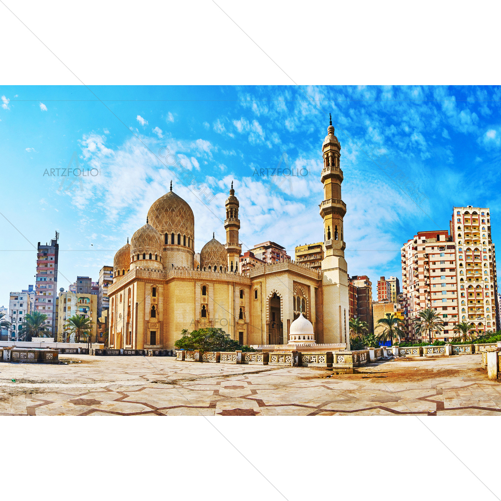 Sidi Yaqut Al-Arshi Mosque, Egypt — Landscapes custom art by ArtzFolio