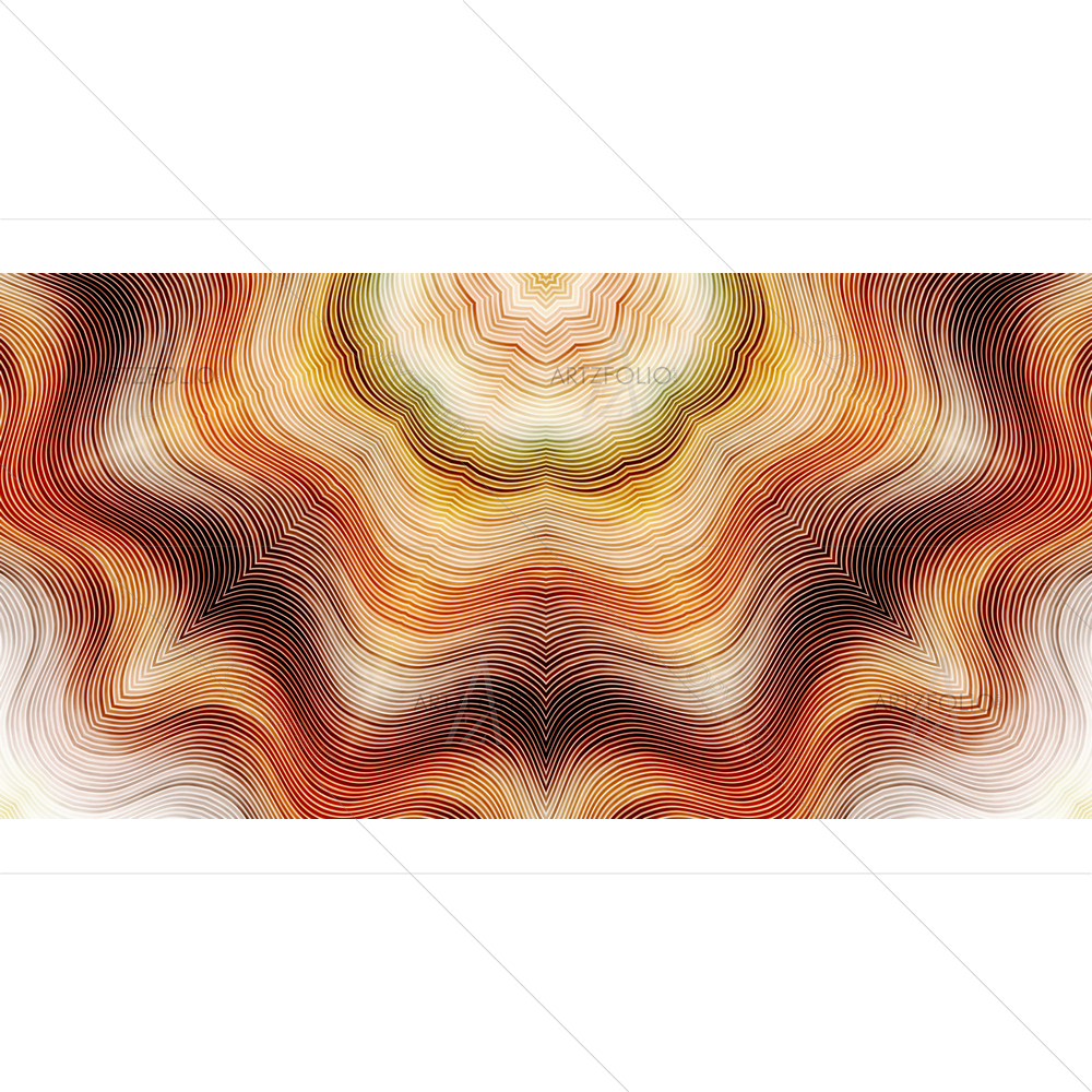 Wavy Striped Pattern — Abstract custom art by ArtzFolio
