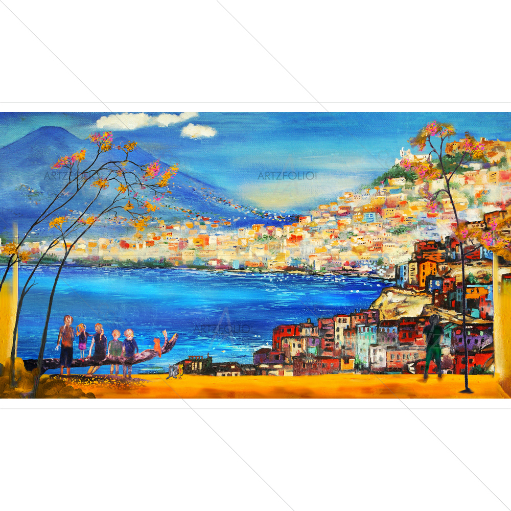 Italian View — custom-size art design 5013027