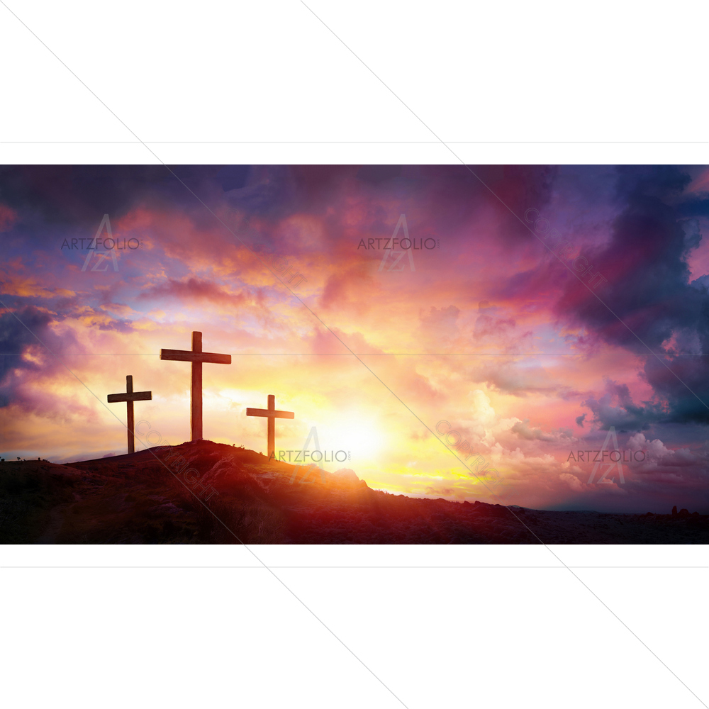 Crucifixion of Jesus Christ D5 — custom-size art design 5013091
