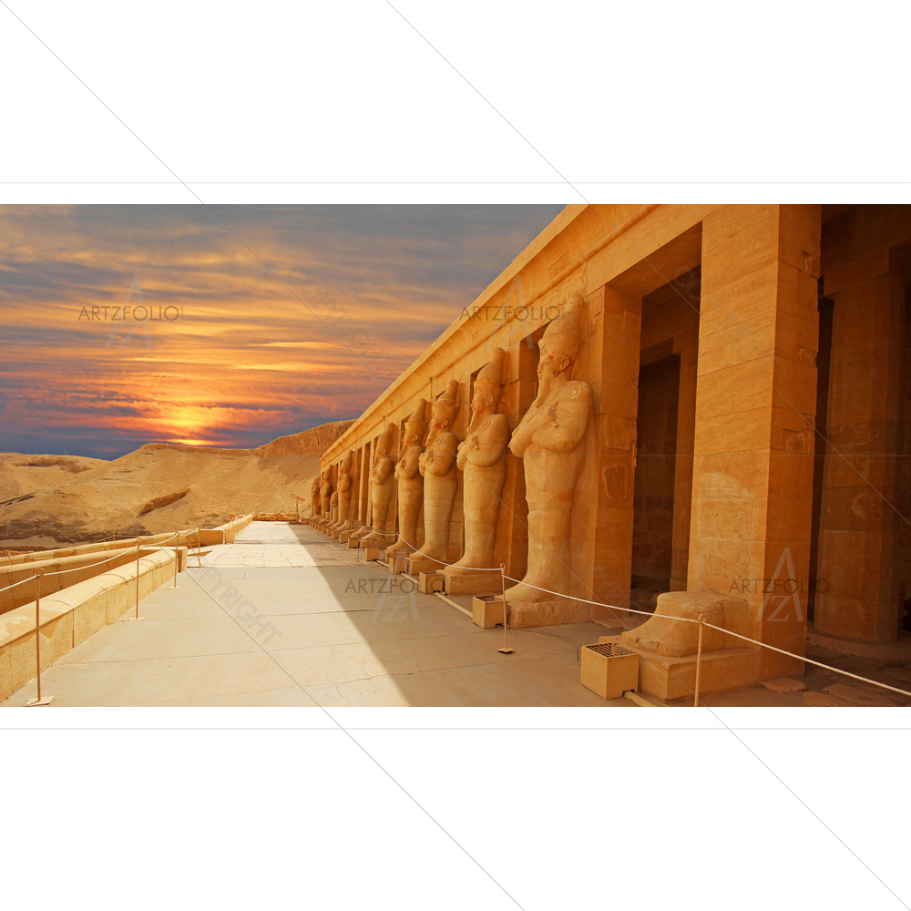 Valley of Kings, Luxor, Egypt — custom-size art design 5013092