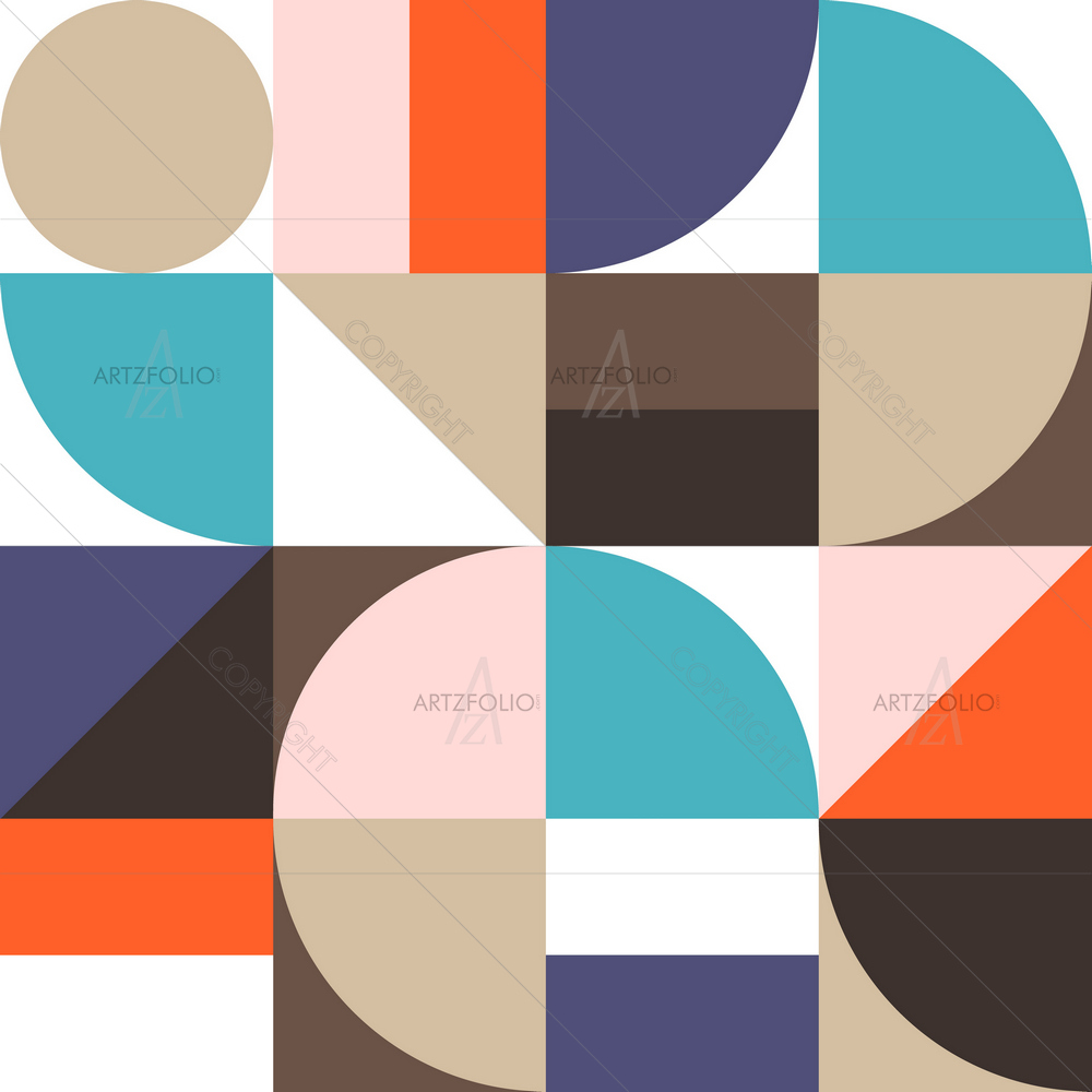 Scandinavian Abstract — custom-size art design 5013128